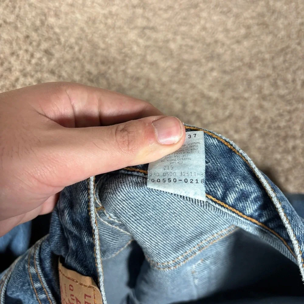 Vintage Levis 550 Jeans Mens 34 X‎ 34 Relaxed Fit Tapered Leg Made in USA 90s